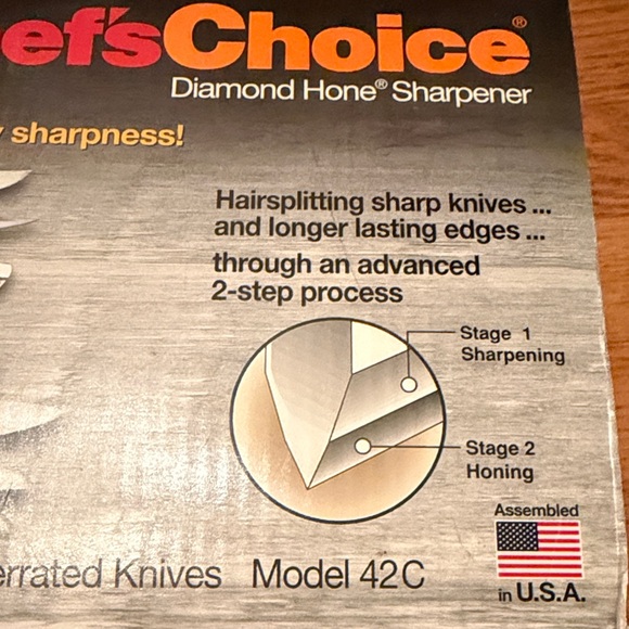 Cabela's Chef's Choice NEW Gray Knife Sharpener - Picture 3 of 10